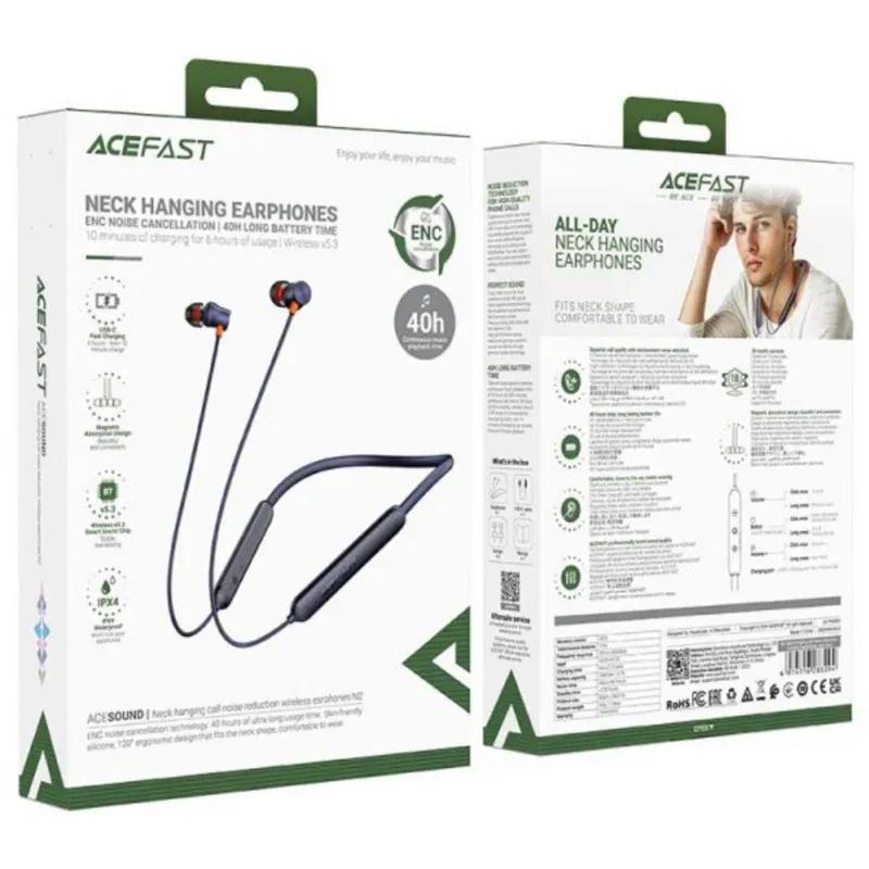 هندزفری بلوتوث گردنی ایس فست مدل N2 Wireless Earphones image gallery