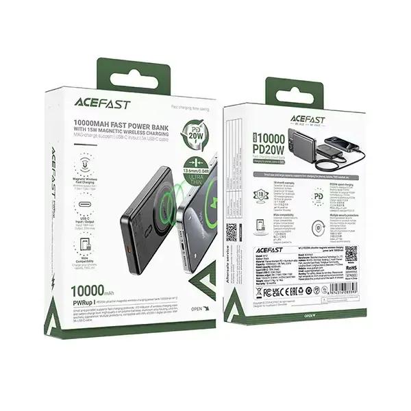 پاوربانک وایرلس 10000 مگنتی ایس فست مدل M12 توان 20 وات image gallery