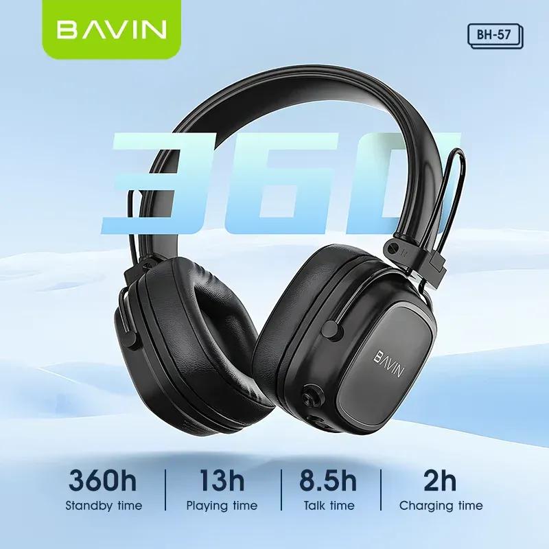هدفون بلوتوث باوین مدل BH57 image gallery