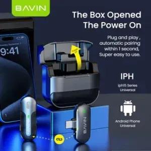 میکروفون بی سیم لایتنینگ باوین مدل MP103 image gallery