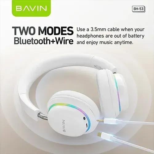 هدفون بلوتوث باوین مدل BH-53 image gallery