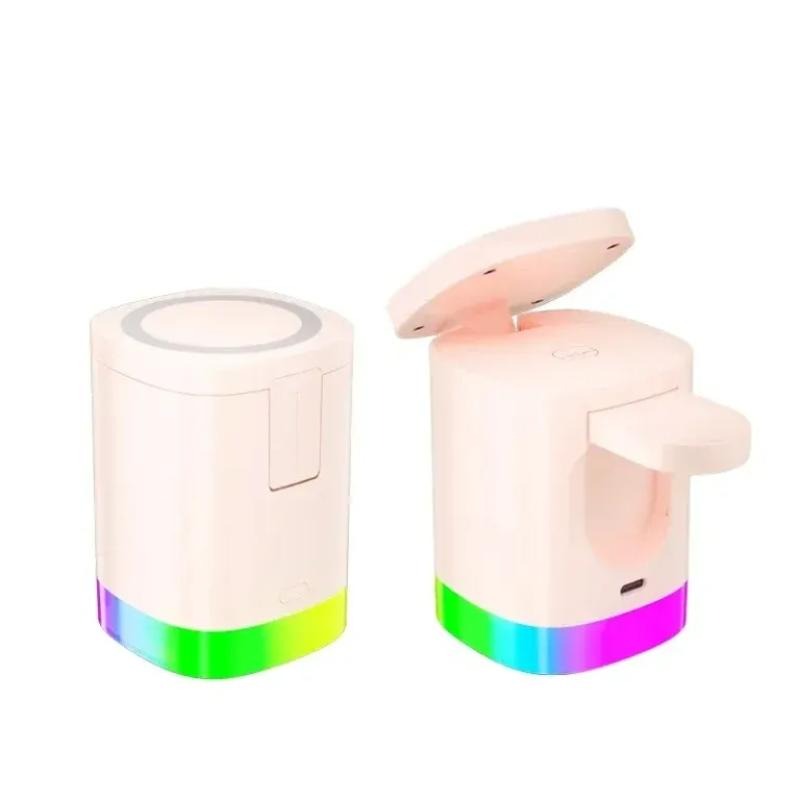 استند و شارژر وایرلس چندکاره باوین مدل PC1033 توان 15 وات با قابلیت شارژ اپل واچ image gallery