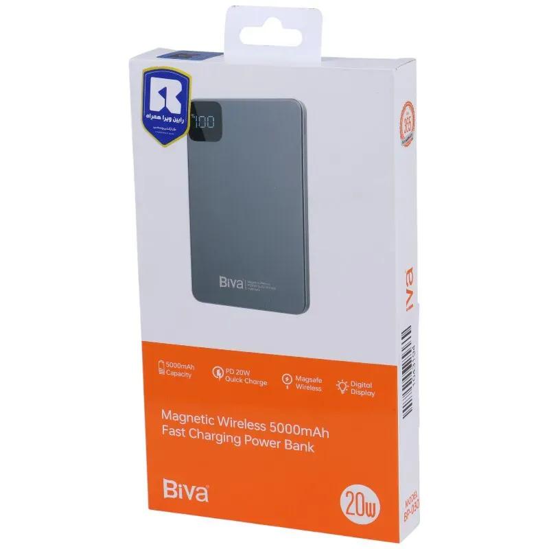 پاوربانک وایرلس 5000 مگ سیف بیوا مدل BP-030 توان 20 وات image gallery