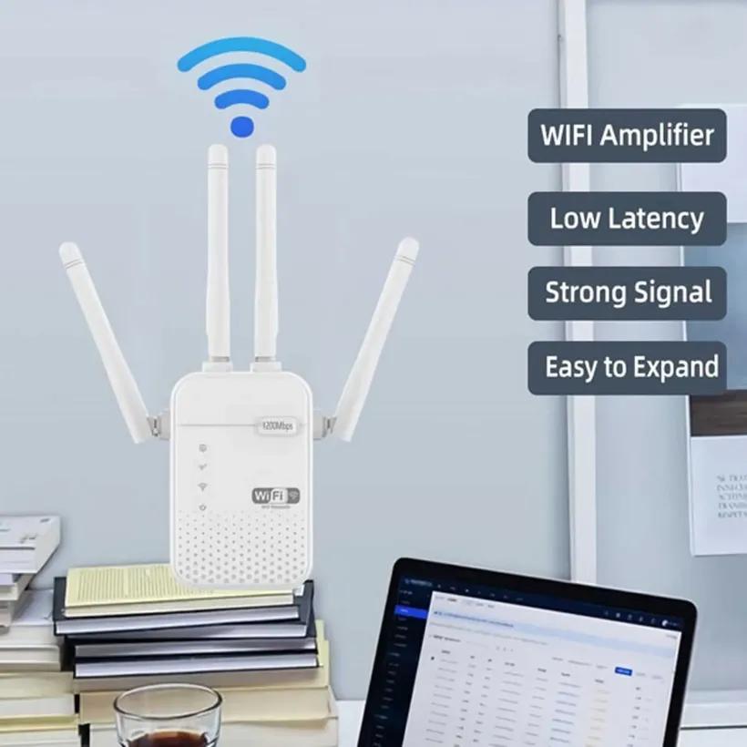تقویت کننده آنتن وای فای بیوا مدل Inteligent Wireless WiFi Signal Amplifier AC1200 N300 image gallery