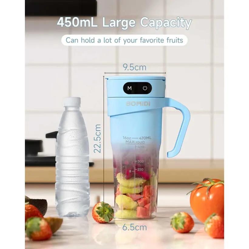 مخلوط کن قابل حمل شارژی شیائومی Bomidi مدل JB01 image gallery