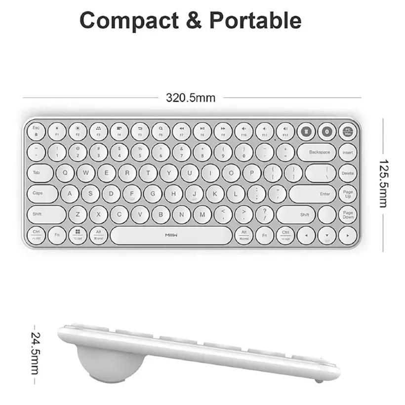 کیبورد بی سیم شیائومی MIIIW مدل Air85 image gallery
