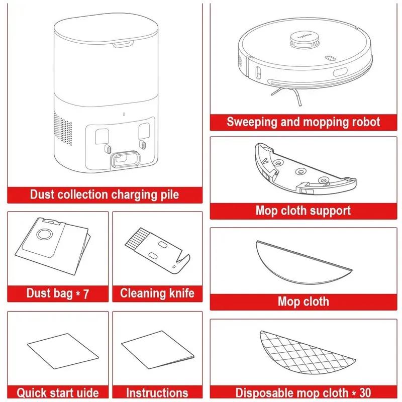 مخزن جارو رباتیک شیائومی Lydsto مدل R1 image gallery