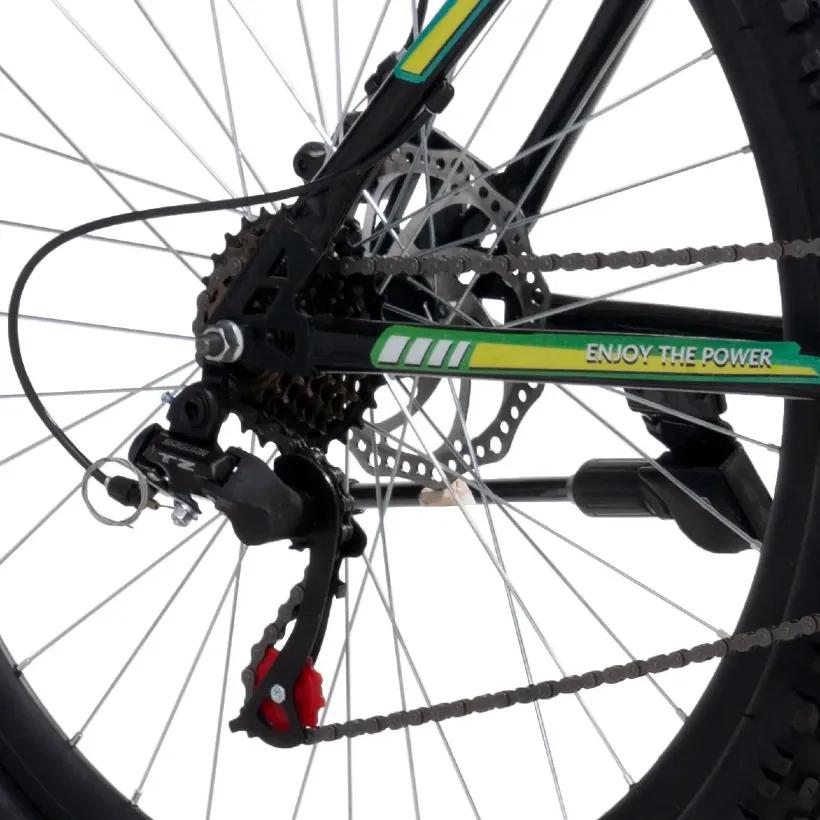 دوچرخه چیاوا مدل آکو دنده‌ای ۲۱ سرعته با ترمز ویبریک و دوشاخ کمک‌دار سایز ۲۶ image gallery