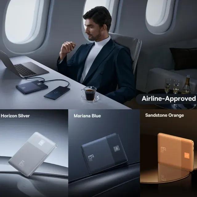 پاوربانک فوق نازک 12000 باسئوس مدل  Baseus Blade 2 P10063801323 توان 65 وات image gallery