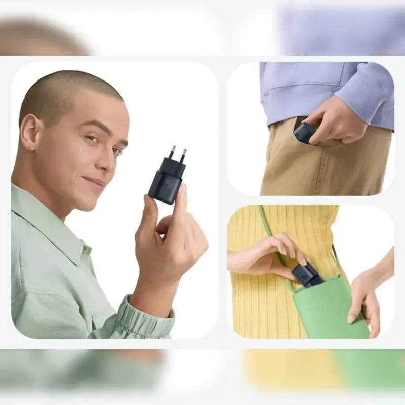 شارژر دیواری فست شارژ باسئوس مدل  Baseus PicoGo GaN 45W P10176800123-00 توان 45 وات image gallery