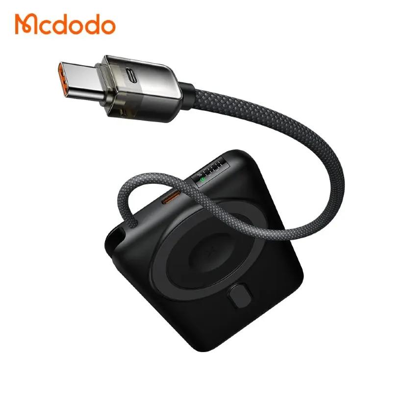 پاوربانک وایرلس 10000 مگنتی مک دودو مدل  MC-6320 توان 20 وات دارای کابل متصل و استند image gallery