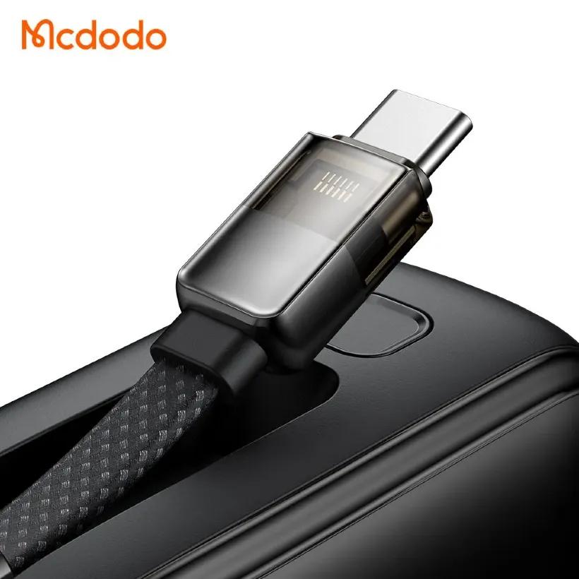 پاوربانک 20000 مک دودو مدل MC-6370 توان 65 وات همراه با کابل متصل image gallery