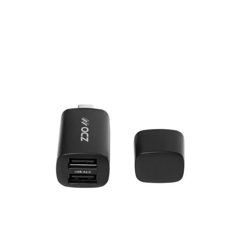 پاوربانک بی‌سیم OCZ همراه کابل Type-C to Type-C/آداپتور شارژر 30 وات/تبدیل سه کاره ظرفیت 10000 میلی‌آمپر ساعت image gallery