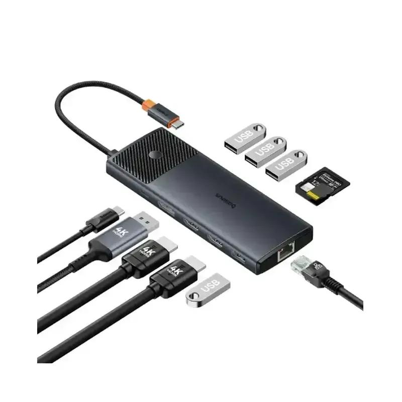 هاب 11 پورت باسئوس مدل Baseus Gleam Series II BS-OH098 image gallery