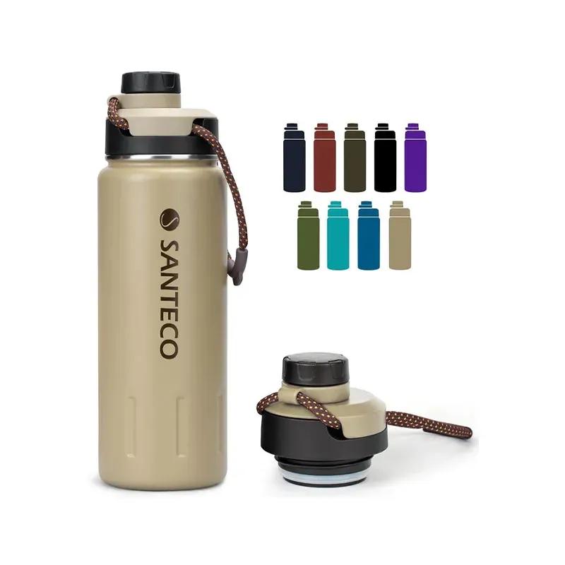 قمقمه ورزشی استیل سانتکو K2 حجم ۰.۷۱ لیتر image gallery