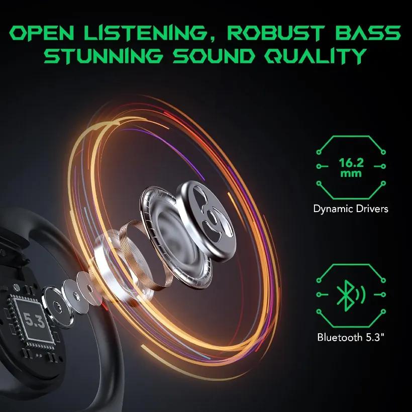 هندزفری بلوتوث شیائومی مدل Black Shark OWS T17 image gallery