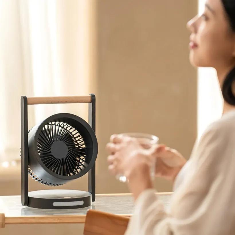 پنکه رومیزی شارژی بیوا مدل FA-05 Portable Desktop Cycle Fan image gallery