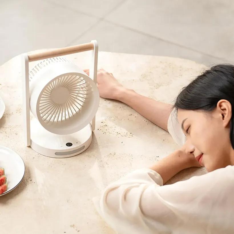 پنکه رومیزی شارژی بیوا مدل FA-05 Portable Desktop Cycle Fan image gallery