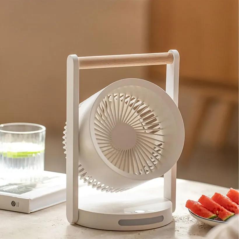 پنکه رومیزی شارژی بیوا مدل FA-05 Portable Desktop Cycle Fan image gallery