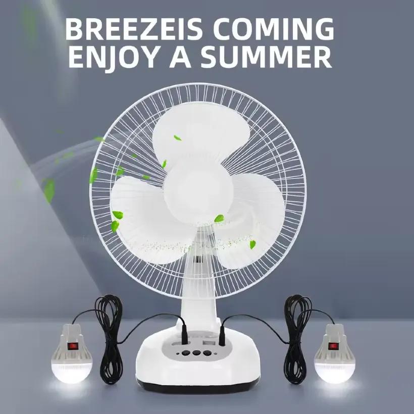 پنکه رومیزی شارژی بیوا مدل FA-06 desktop fan image gallery