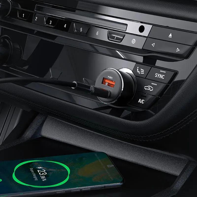 شارژر فندکی ایس فست ACEFAST B12 Fast Charger توان 60 وات image gallery