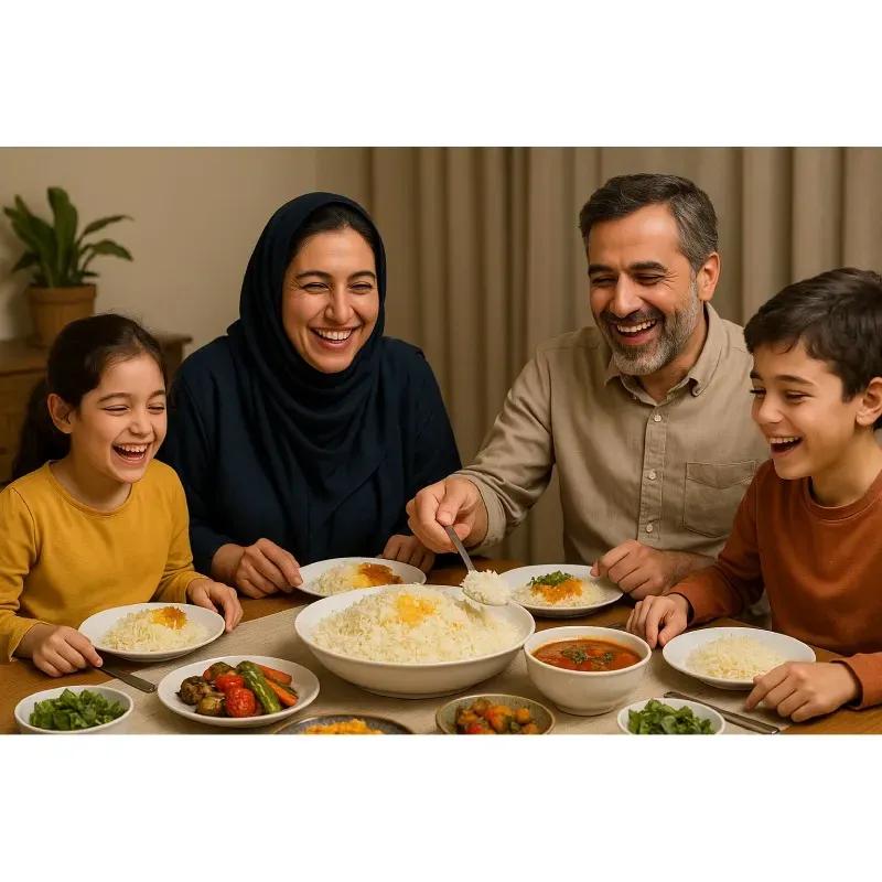 برنج دم سیاه درجه یک آقاجانیان 5 کیلوگرم image gallery