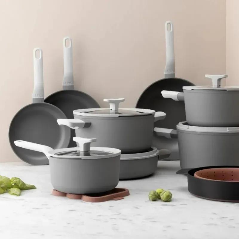 تابه ووک درب دار برگهف سری Leo سایز 28cm 3.2L image gallery