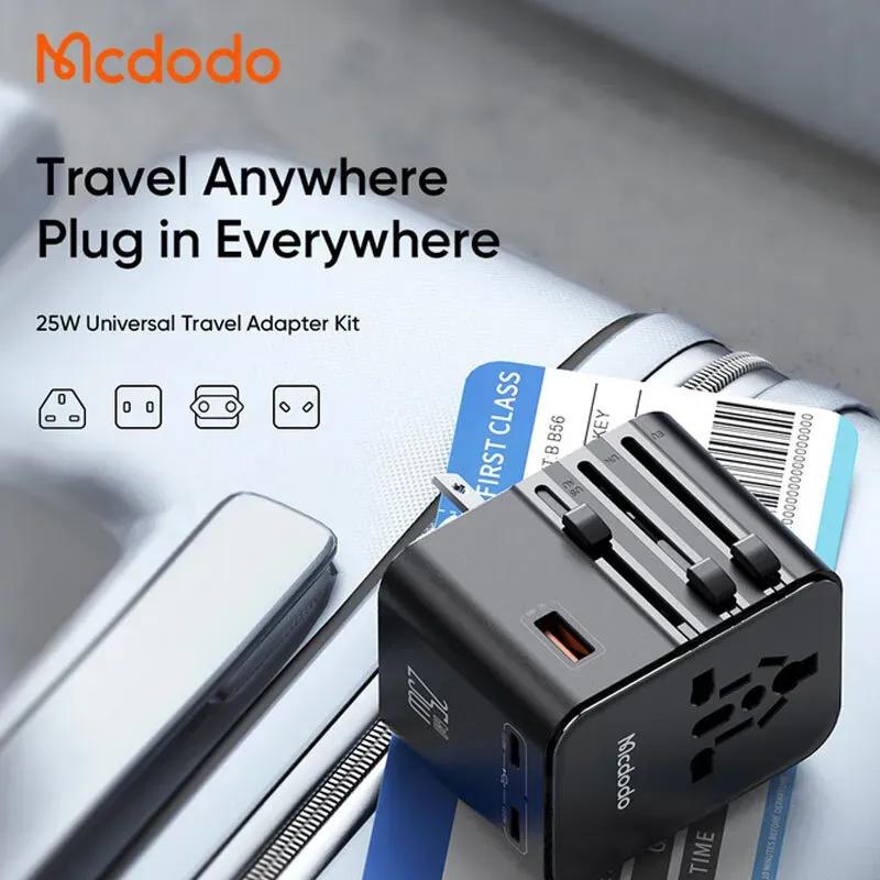 شارژر دیواری و مبدل برق مک دودو مدل CP-326 توان 25 وات همراه با کابل image gallery