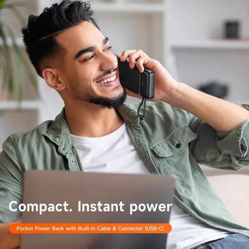 پاوربانک 5000 مک دودو مدل MC-7760 توان 22.5 وات همراه با کانکتور Type-C image gallery