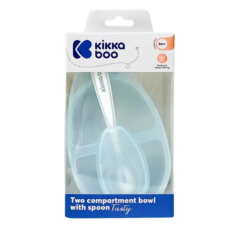 ظرف غذا کیکابو مدل FX0262‬ ‫دو محفظه با قاشق image gallery