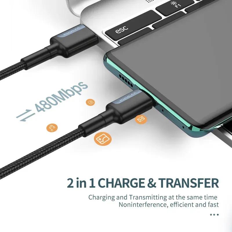 کابل شارژ لایتنینگ کولا مدل KL-X33-L طول 2 متر  12وات  image gallery