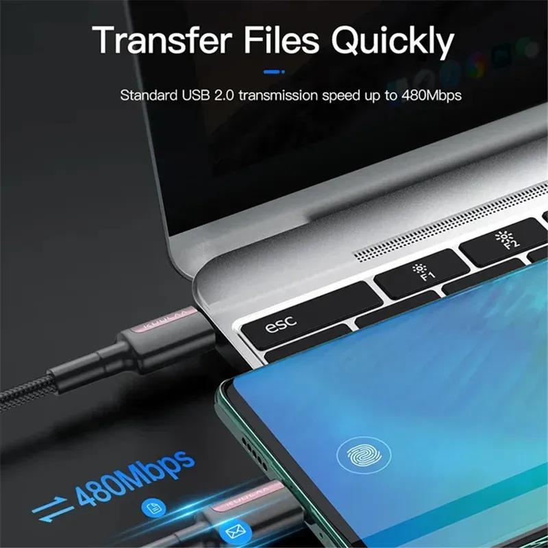 کابل USB_C کولا مدل KL-X31 طول 1متر ۱۰۰ وات image gallery