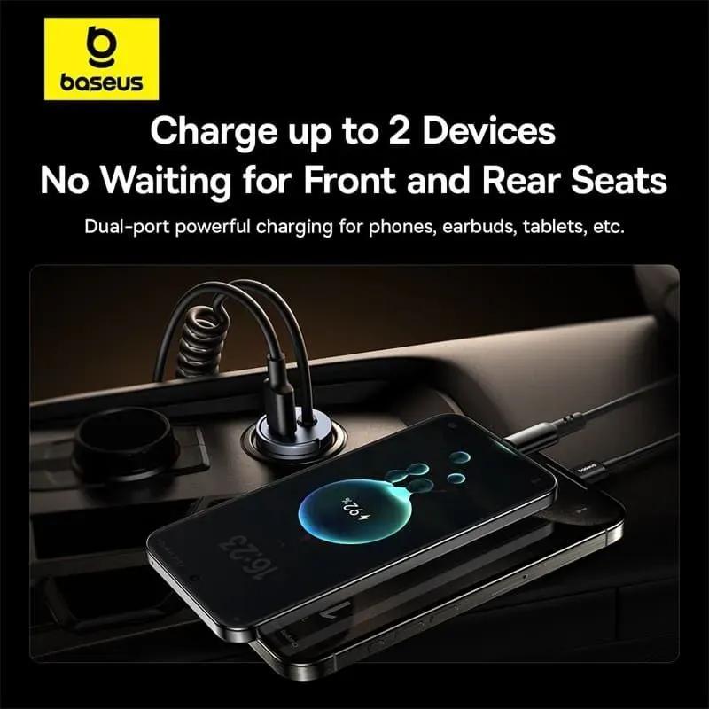 شارژر فندکی بیسوس مدل C00035001121-01 توان 30 وات image gallery