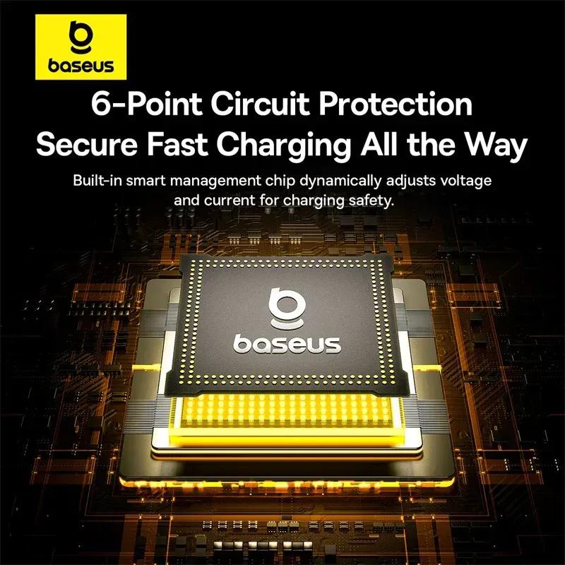 شارژر فندکی فست شارژ بیسوس Baseus Tiny Star C00035001121-03 توان 30 وات image gallery
