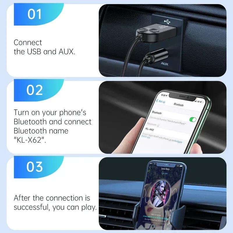 گیرنده صوتی بلوتوثی کولا مدل KL-X62  image gallery