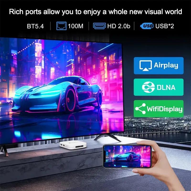 اندروید باکس اچ 69 مدل MAX M1 PLUS 4GB 128GB image gallery