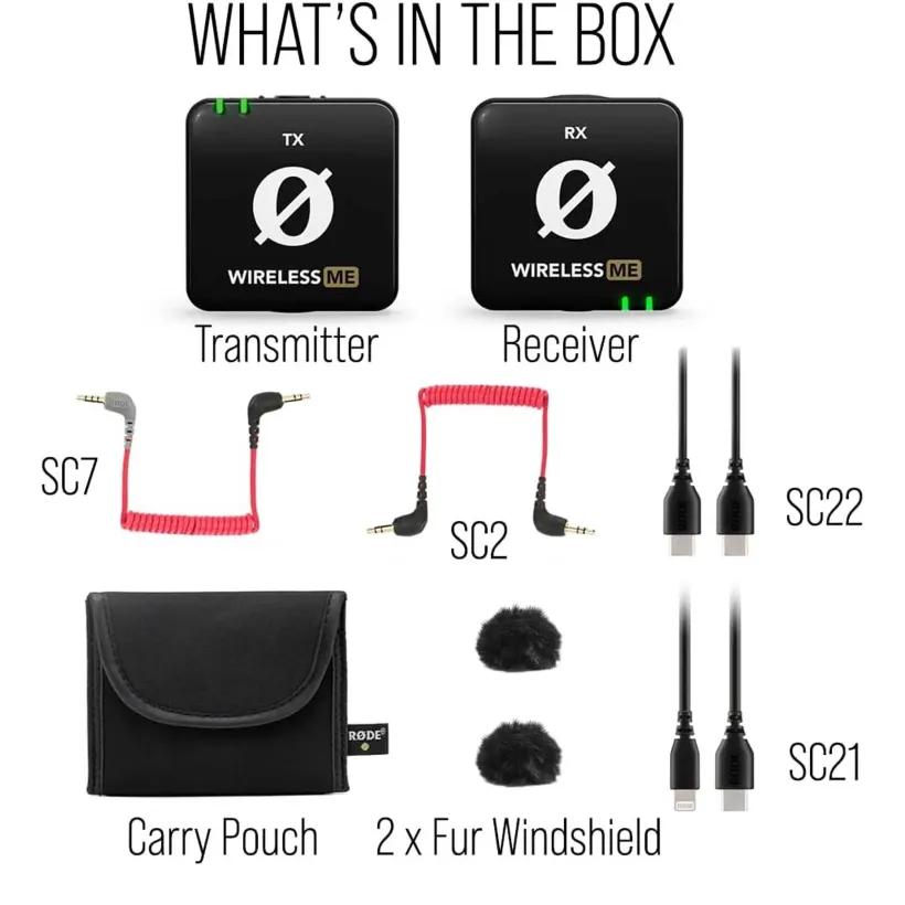 میکروفون یقه‌ای رود مدل Wireless ME image gallery