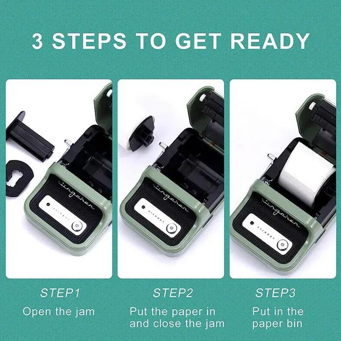 پرینتر لیبل‌زن حرارتی لونار مدل Niimbot B21 image gallery