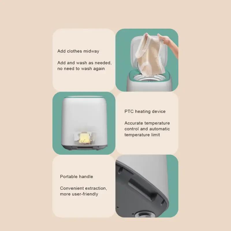 مینی واش شیائومی Moyu مدل DW02-MAUH همراه با خشک کن image gallery