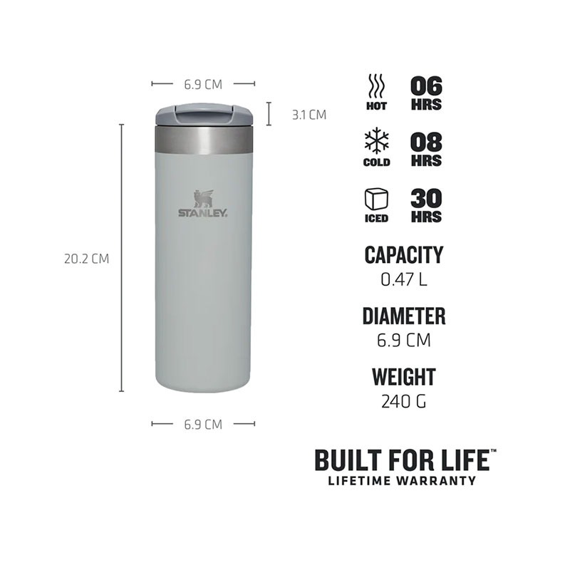 ماگ مسافرتی ترانزیت استنلی مدل 0/47L Stanley The Aerolight Transit Mug  image gallery