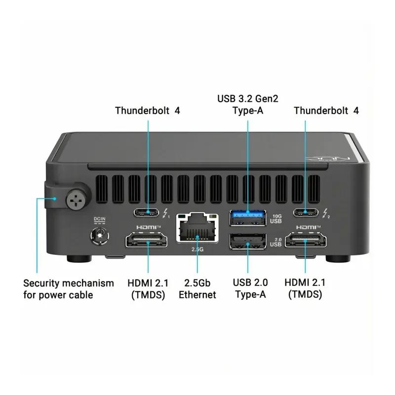 مینی پی‌سی ایسوس مدل asus NUC15CRKU5 8GB 512GB image gallery