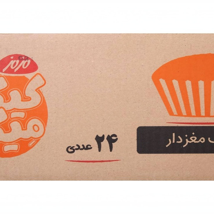 کیک روغنی کاکائویی با مغزی کرم شکلاتی مزمز وزن 52 گرمی (کارتن 22 عددی) image gallery