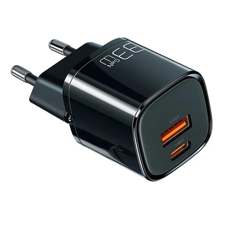 شارژر دیواری مک دودو مدل CH-0151 GAN PD Type C USB توان 33 وات