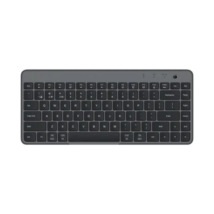 کیبورد دو حالته شیائومی مدل Portable Dual Mode Keyboard XMBXJP01YM  اتصال بلوتوث و دانگل وایرلس