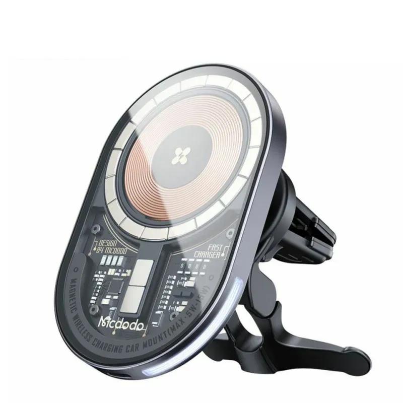 هولدر و شارژر وایرلس مگ سیف مک دودو مدل CH-2340 توان 15 وات