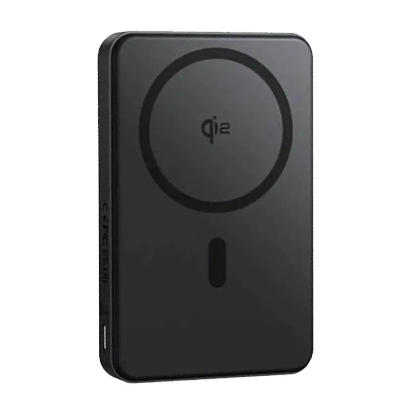 پاوربانک وایرلس 10000 مگنتی باسئوس مدل Airpow 2 Qi2 Magnetic P10080000123-00 توان 22.5 وات