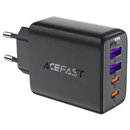 شارژر دیواری ایس فست مدل A61 PD45W GaN Fast Charger توان 45 وات