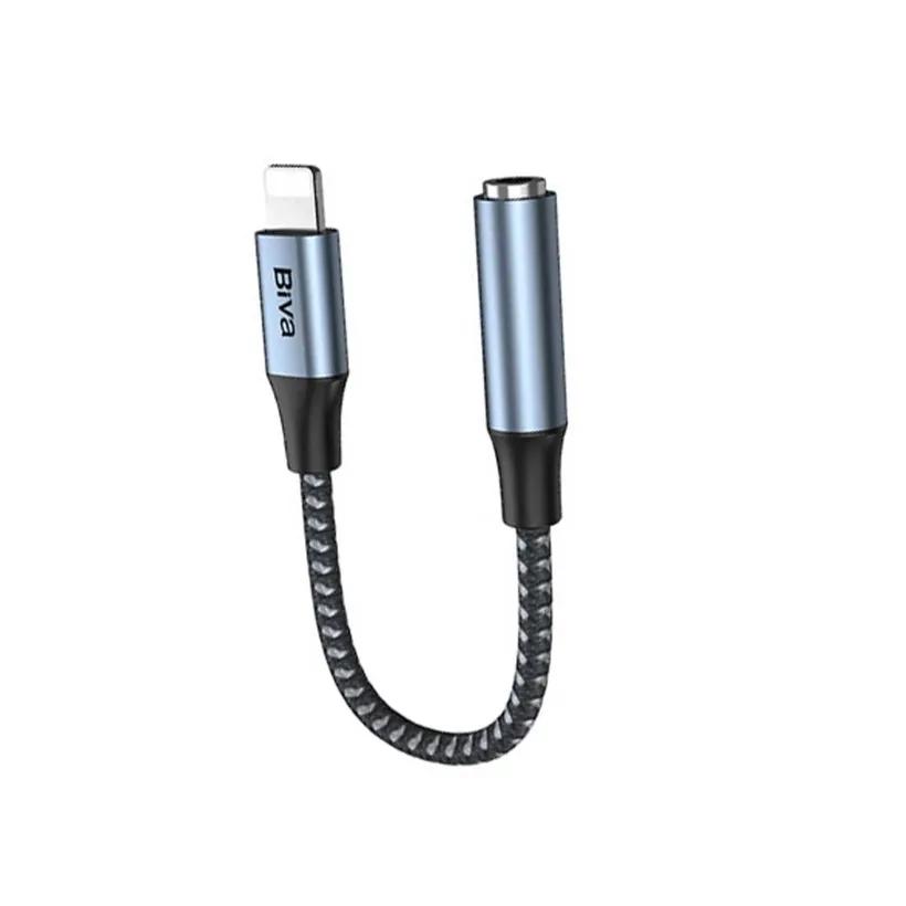 کابل تبدیل لایتنینگ به Aux بیوا مدل Jack-01L