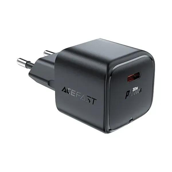 شارژر دیواری ایس فست مدل A77 PD30W GaN Fast Charger توان 30 وات