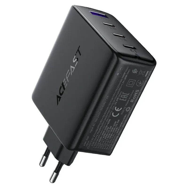 شارژر دیواری ایس فست مدل A94 PD100W GaN Fast Charger توان 100 وات